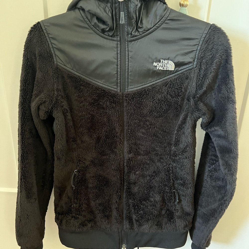 The North Face Black Hooded Fleece Jacket